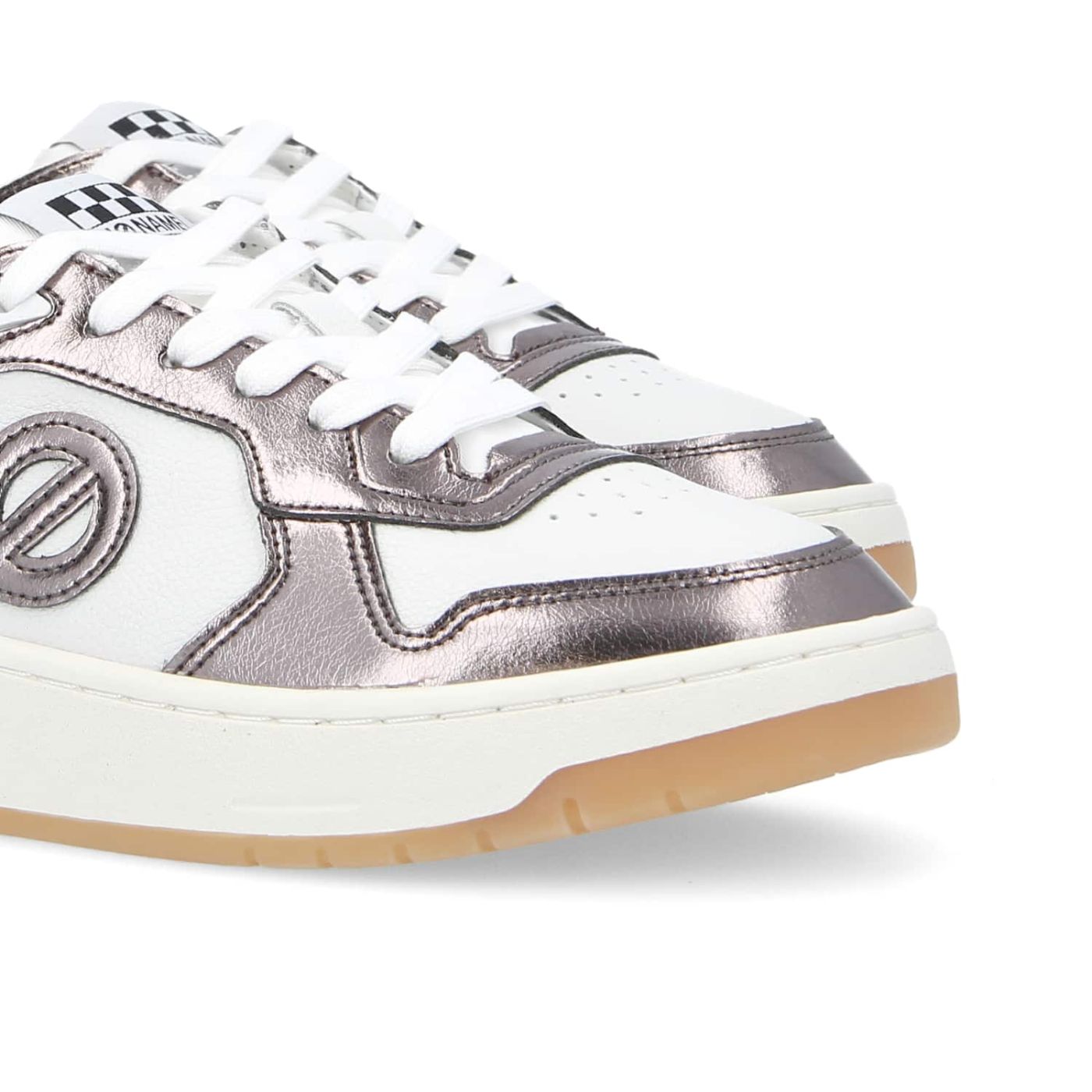 KELLY SNEAKER W - GRAIN/METALLIC - WHITE/ANTIK